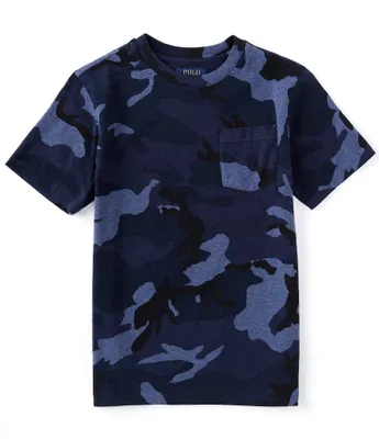 Polo Ralph Lauren Big Boys 8-20 Short-Sleeve Camo Pocket T-Shirt