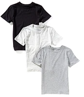 Polo Ralph Lauren Big Boys 8-20 Short Sleeve Classic Crewneck T-Shirt 3-Pack