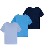 Polo Ralph Lauren Big Boys 8-20 Short Sleeve Classic Crewneck T-Shirt 3-Pack