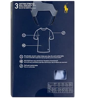 Polo Ralph Lauren Big Boys 8-20 Short Sleeve Classic Crewneck T-Shirt 3-Pack