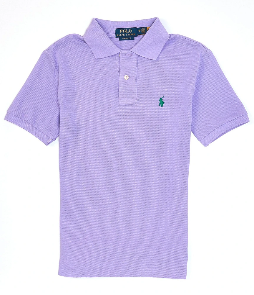 Polo Ralph Lauren Big Boys 8-20 Short-Sleeve Classic-Fit Mesh Polo Shirt