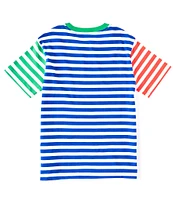 Polo Ralph Lauren Big Boys 8-20 Short Sleeve Color Block Striped Jersey T-Shirt