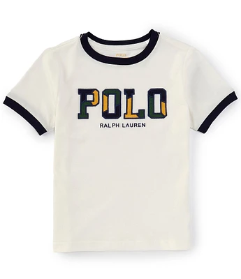 Polo Ralph Lauren Big Boys 8-20 Short Sleeve Corduroy-Logo Jersey T-Shirt