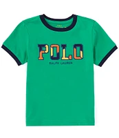 Polo Ralph Lauren Big Boys 8-20 Short Sleeve Corduroy-Logo Jersey T-Shirt