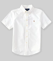 Polo Ralph Lauren Big Boys 8-20 Short-Sleeve Cotton Oxford Button Down Shirt