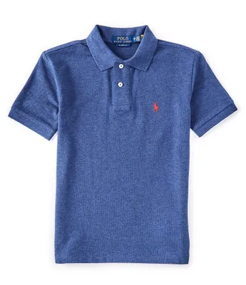 Polo Ralph Lauren Big Boys 8-20 Short-Sleeve Iconic Mesh Shirt