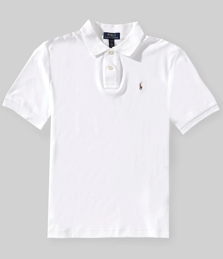 Polo Ralph Lauren Big Boys 8-20 Short Sleeve Interlock Polo Shirt