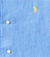 Polo Ralph Lauren Big Boys 8-20 Short-Sleeve Linen Camp Shirt