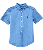 Polo Ralph Lauren Big Boys Short Sleeve Oxford Shirt