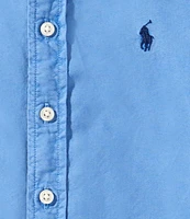 Polo Ralph Lauren Big Boys Short Sleeve Oxford Shirt
