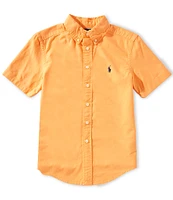 Polo Ralph Lauren Big Boys Short Sleeve Oxford Shirt