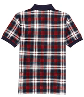 Polo Ralph Lauren Big Boys 8-20 Short-Sleeve Plaid Mesh Polo Shirt