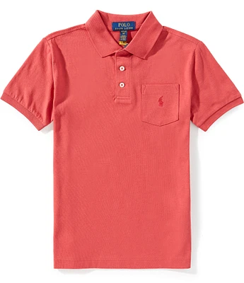 Polo Ralph Lauren Big Boys Short Sleeve Pocket Jersey Polo Shirt