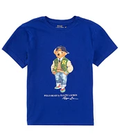 Polo Ralph Lauren Big Boys 8-20 Short Sleeve Polo Bear Jersey T-Shirt