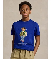 Polo Ralph Lauren Big Boys 8-20 Short Sleeve Polo Bear Jersey T-Shirt