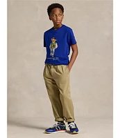 Polo Ralph Lauren Big Boys 8-20 Short Sleeve Polo Bear Jersey T-Shirt