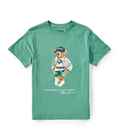 Polo Ralph Lauren Big Boys Short-Sleeve Polo Bear Jersey T-Shirt