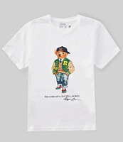 Polo Ralph Lauren Big Boys 8-20 Short Sleeve Polo Bear Jersey T-Shirt