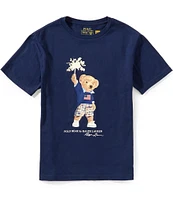 Polo Ralph Lauren Big Boys 8-20 Short-Sleeve Polo Bear Jersey T-Shirt