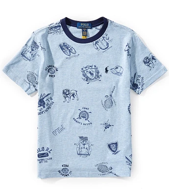 Polo Ralph Lauren Big Boys 8-20 Short-Sleeve Printed Jersey T-Shirt