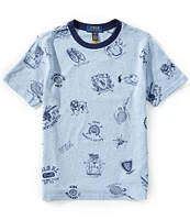 Polo Ralph Lauren Big Boys 8-20 Short-Sleeve Printed Jersey T-Shirt