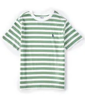Polo Ralph Lauren Big Boys 8-20 Short Sleeve Striped Cotton Jersey T-Shirt
