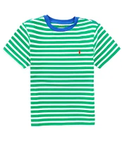 Polo Ralph Lauren Big Boys 8-20 Short Sleeve Striped Jersey Ringer T-Shirt