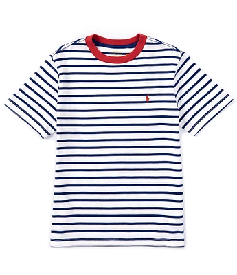 Polo Ralph Lauren Big Boys 8-20 Short Sleeve Striped Jersey T-Shirt