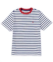 Polo Ralph Lauren Big Boys 8-20 Short Sleeve Striped Jersey T-Shirt