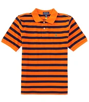 Polo Ralph Lauren Big Boys 8-20 Short Sleeve Striped Mesh Polo Shirt