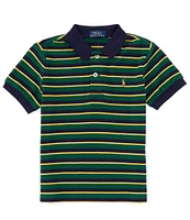 Polo Ralph Lauren Big Boys 8-20 Short Sleeve Striped Polo Shirt