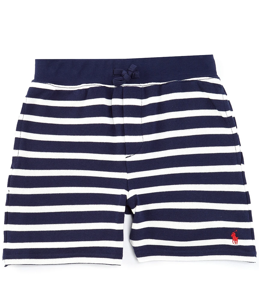 Polo Ralph Lauren Big Boys 8-20 Striped French Terry Shorts