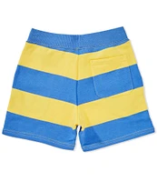 Polo Ralph Lauren Big Boys 8-20 Contrast Striped French Terry Shorts