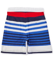 Polo Ralph Lauren Big Boys 8-20 Striped Jersey Shorts