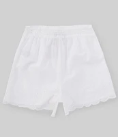 Polo Ralph Lauren Big Girls 7-16 Eyelet-Embroidered Voile Shorts