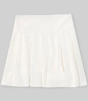 Polo Ralph Lauren Big Girls 7-16 Flounced Stretch Ponte Skort