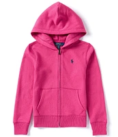 Polo Ralph Lauren Big Girls 7-16 Long-Sleeve Fleece Hooded Jacket