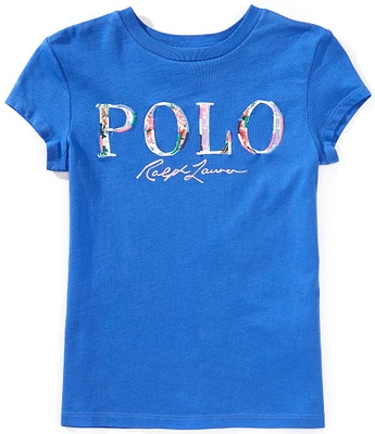 Polo Ralph Lauren Big Girls Short-Sleeve Logo Jersey T-Shirt