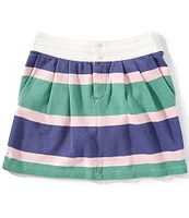 Polo Ralph Lauren Big Girls 7-16 Striped Terry Rugby Skirt