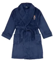 Polo Ralph Lauren Big Kids 7-18 Polo Bear Patch Terry Robe