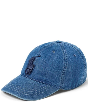 Polo Ralph Lauren Big Pony Denim Baseball Cap