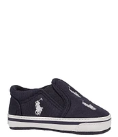 Polo Ralph Lauren Boys' Bal Harbour II Logo Sneaker Crib Shoes (Infant)