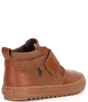 Polo Ralph Lauren Boys' Camdyn EZ Leather and Suede Hi-Top Sneakers (Infant)