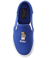 Polo Ralph Lauren Boys' Keaton Beach Shop Bear Slip-On Sneakers (Infant)