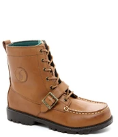 Polo Ralph Lauren Boys' Ranger II Leather Buckled Rugged Boots (Youth)