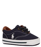 Polo Ralph Lauren Boys' Vaughn Canvas Sneaker Crib Shoes (Infant)