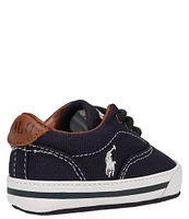 Polo Ralph Lauren Boys' Vaughn Canvas Sneaker Crib Shoes (Infant)