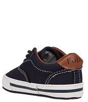 Polo Ralph Lauren Boys' Vaughn Canvas Sneaker Crib Shoes (Infant)