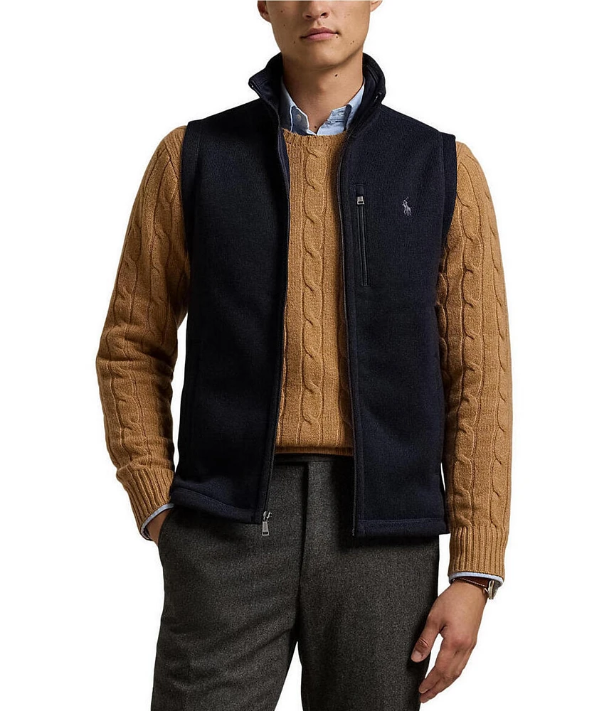 Polo Ralph Lauren Brushed Fleece Full-Zip Vest