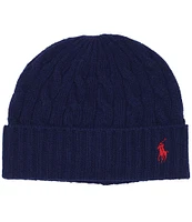 Polo Ralph Lauren Classic Cable Wool-Blend Beanie